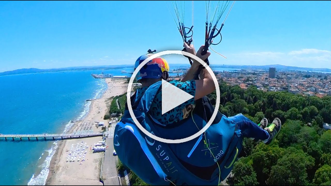 Great Paragliding moments over the Black Sea  in Bulgaria 2022 #insta360sports