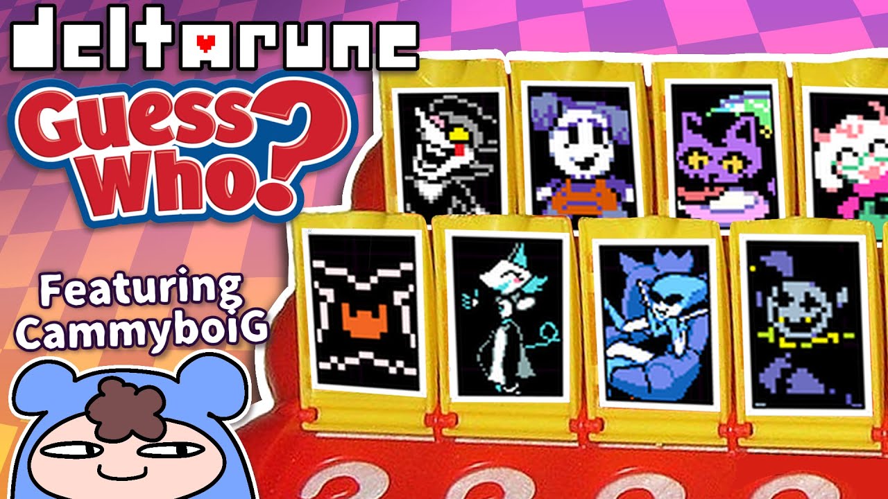 Playing GUESS WHO with DELTARUNE characters... (ft. @cammyboig) - [#1]