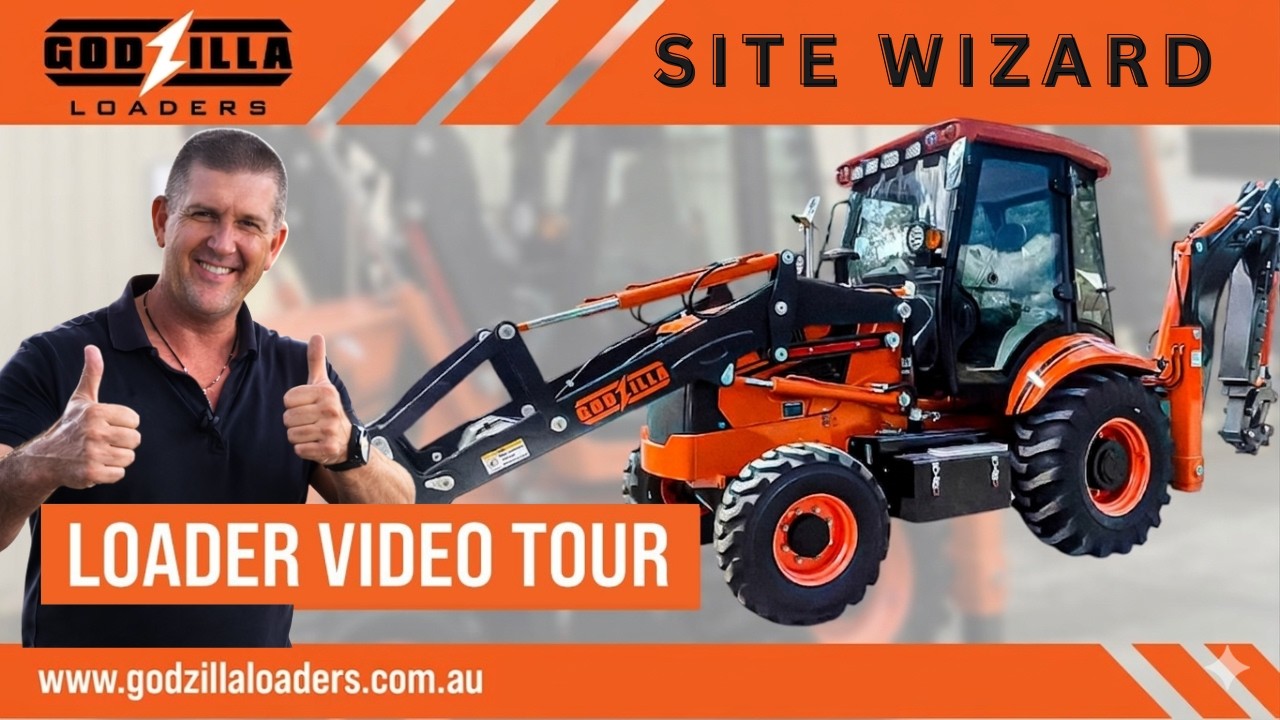 2-in-1 Beast! Site Wizard Backhoe: 6-Ton Excavator & 2.5-Ton Loader Hybrid Review