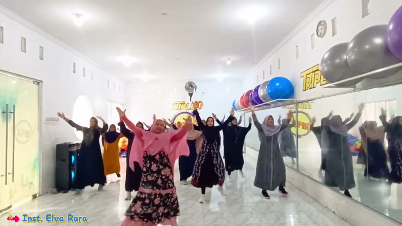RAMADHAN - MAHER ZAIN || CHOREO BY MIMIO RARA || ELVA RARA || SENAM KREASI || MARHABAN YA RAMADHAN
