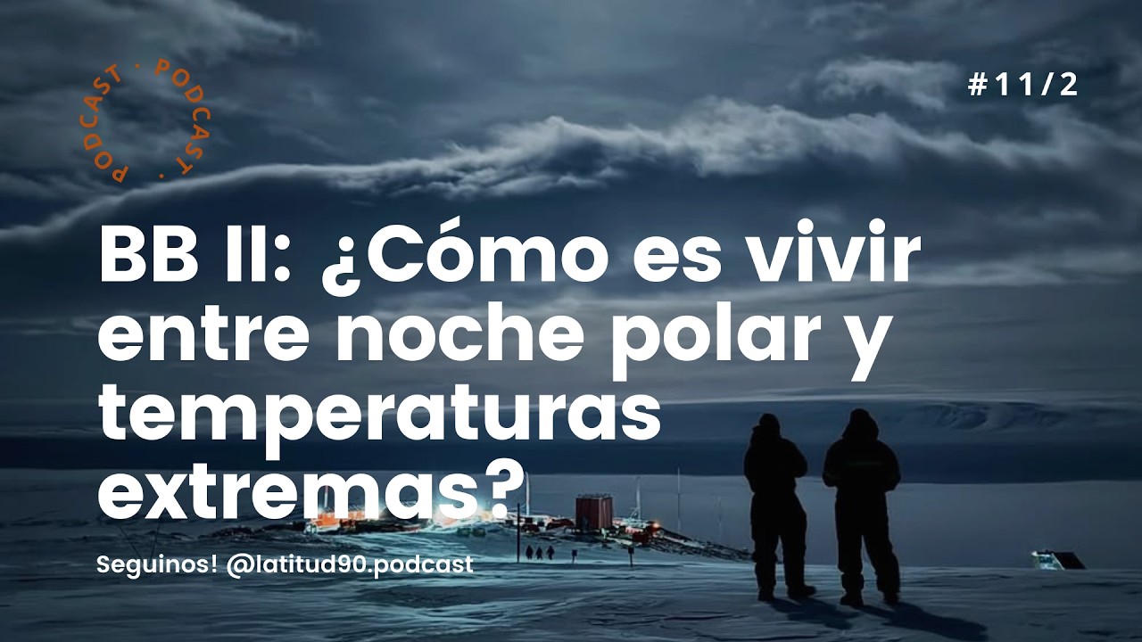 Ep11_2 / Base Belgrano II: ¿Cómo es vivir entre noche polar y temperaturas extremas?