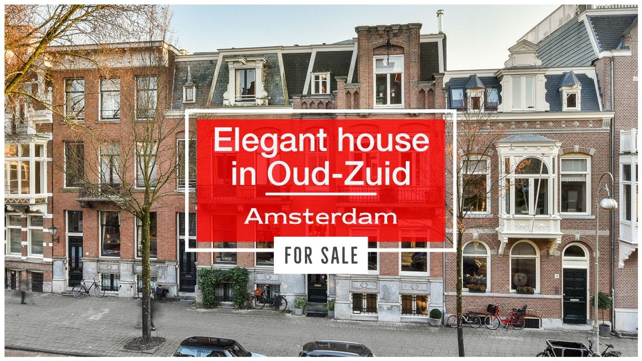 Magnificient house in van Eeghenstraat, Amsterdam Oud-Zuid for sale Van Eeghenstraat Amsterdam