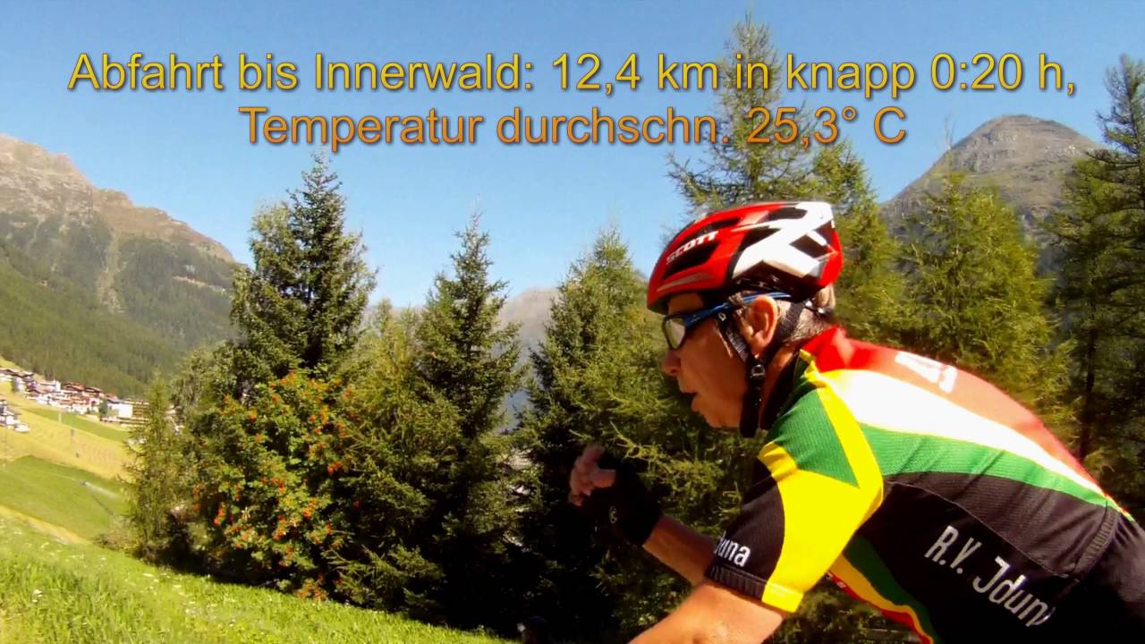 Rennrad Auffahrt zum Rettenbachgletscher bei S&ouml;lden/Tirol/&Ouml;sterreich
