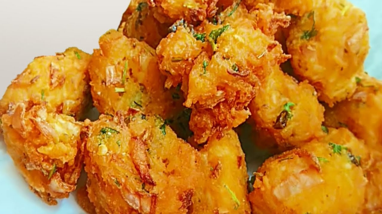 बचे हुए चावल से क्रिस्पी और टेस्टी पकोड़े बनाये leftover rice pakode chawal ke pakode | Tanu's Recipe