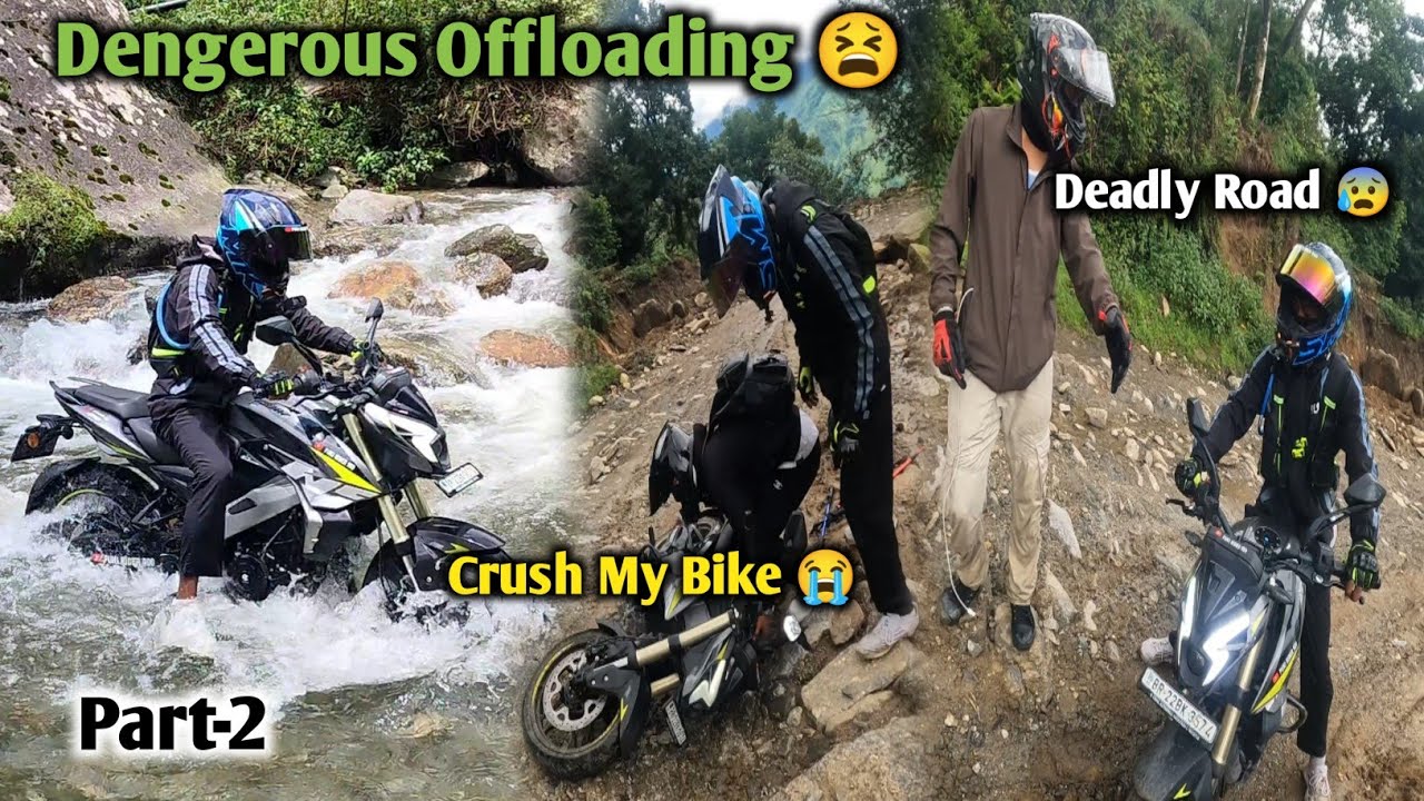 Most Dengerous Offloading in nepal🇳🇵 | Full Adventure offroading Ride😊| pokhara to sikles Kori Hill📍