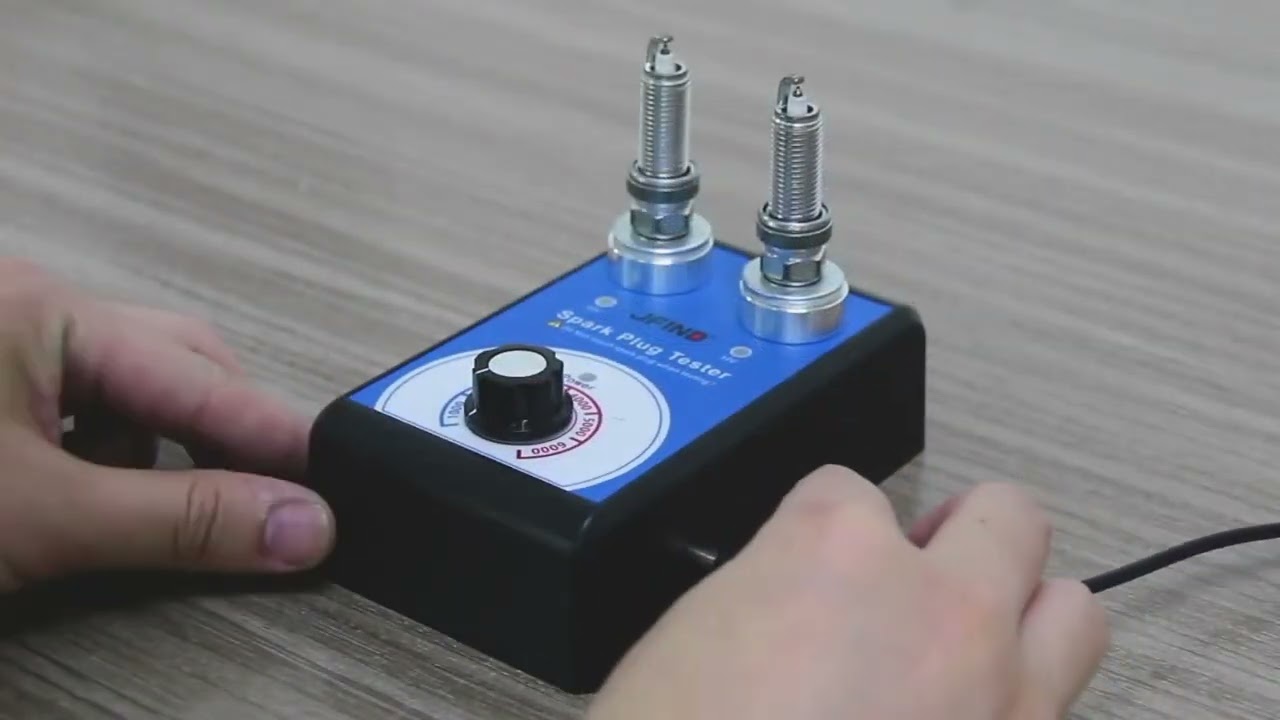 Spark Plug Tester Double hole Diagnostic Tool Car 12V Spark Tester 0-