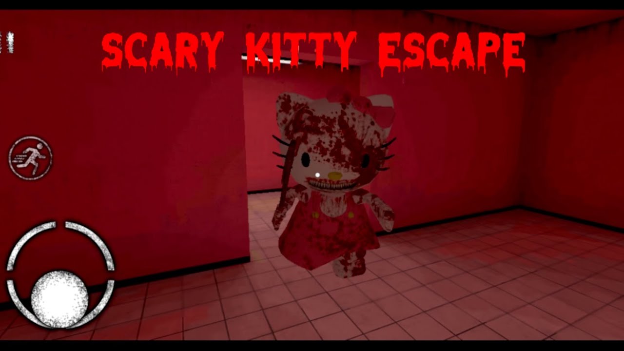 Evil hard Scary Hello Kitty escape, infinite backrooms monsters, full levels walkthrough.