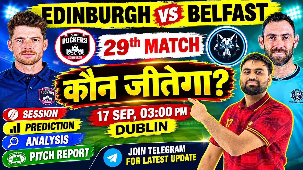 Edinburgh castle rockers vs belfast wolves etpl 29th match prediction, ecr vs bw etpl prediction