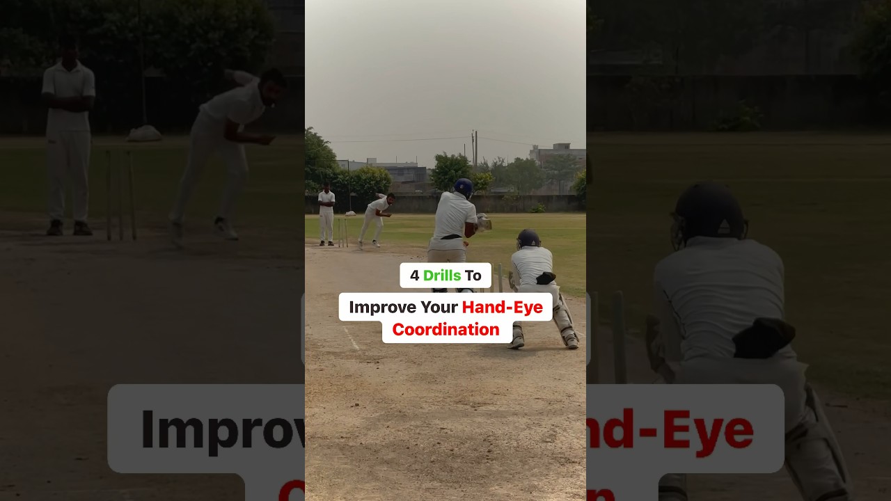 Improve your Hand-Eye Coordination 💯🚀 #shorts #cricket #batting #battingpractice #shortsvideo