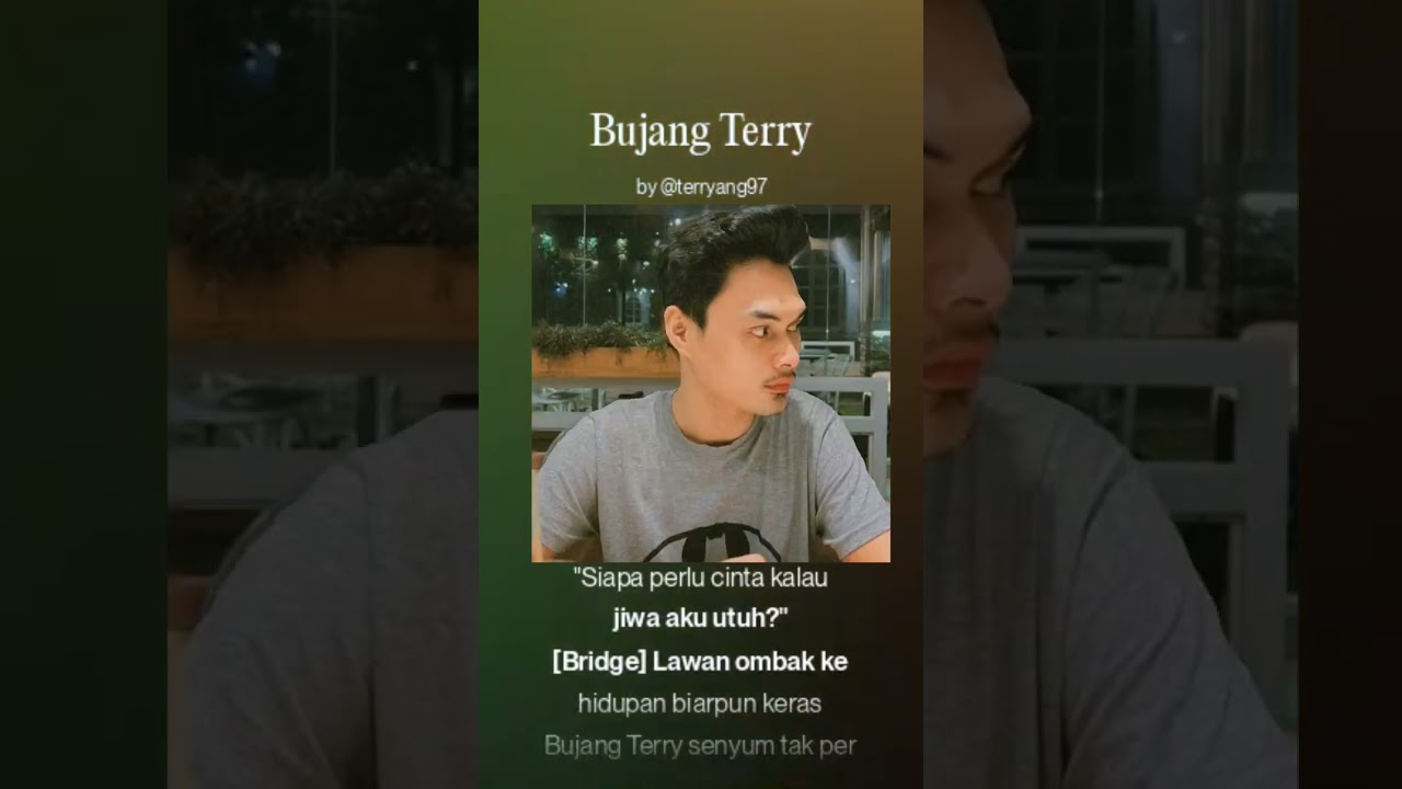 TERRY ANG - Bujang terry (Video lirik) #m&uuml;zik