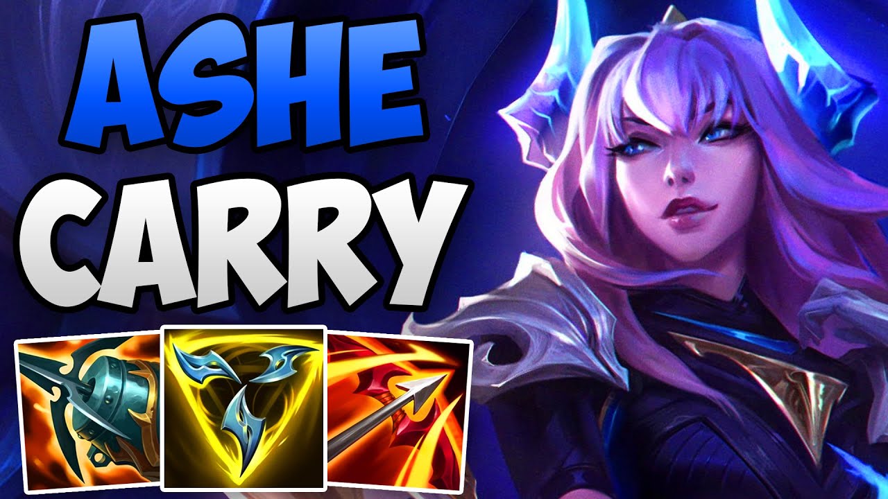 CHALLENGER ADC CARRIES WITH ASHE! | CHALLENGER ASHE ADC GAMEPLAY | Patch 13.13 S13