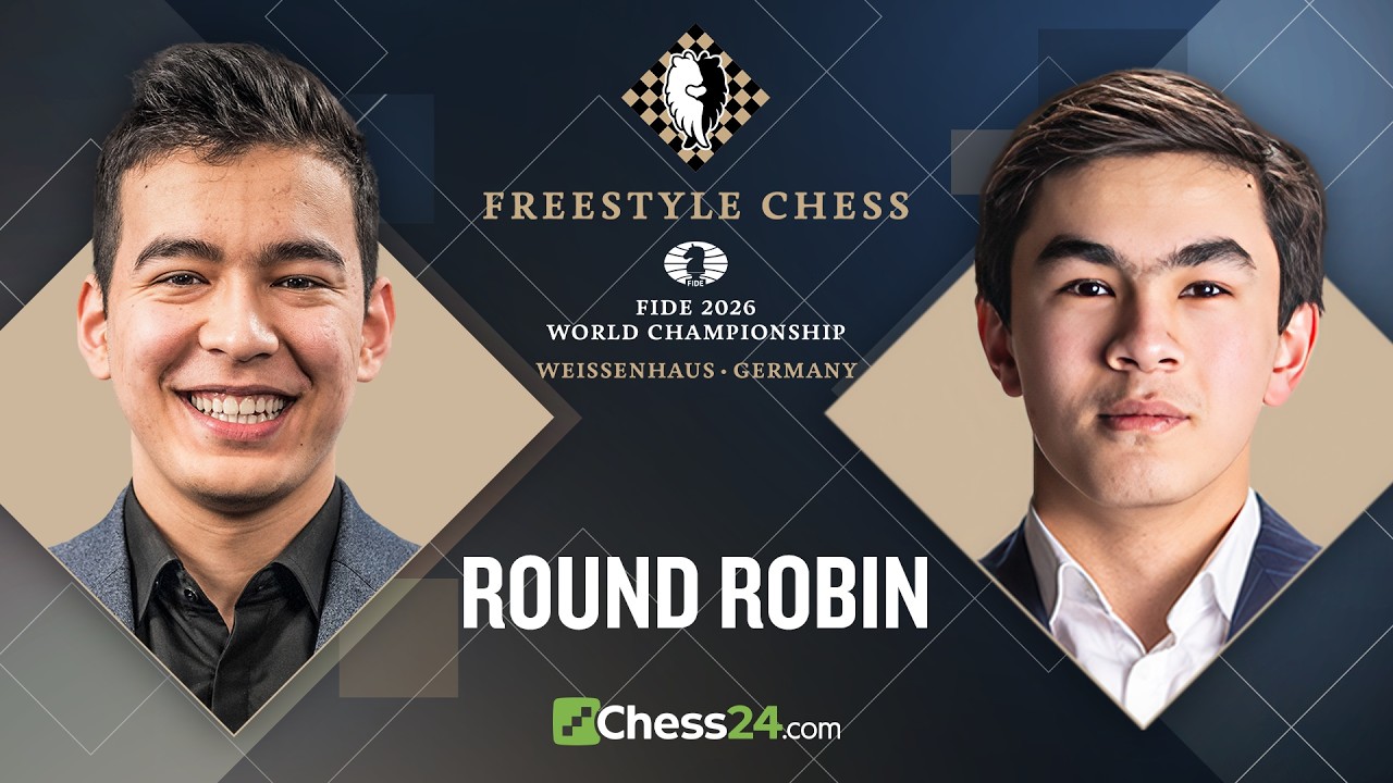 FIDE Freestyle Chess World Championship 2026: 8 Elite Super GMs Fight For First Ever Title! RR Stage
