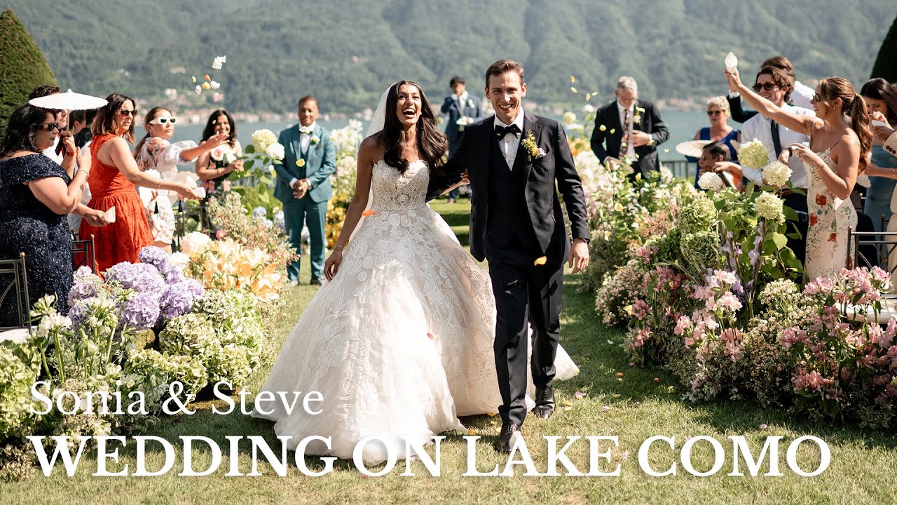 Lake Como wedding of Sonia & Steve at Villa Balbiano - Exclusive Italy Weddings