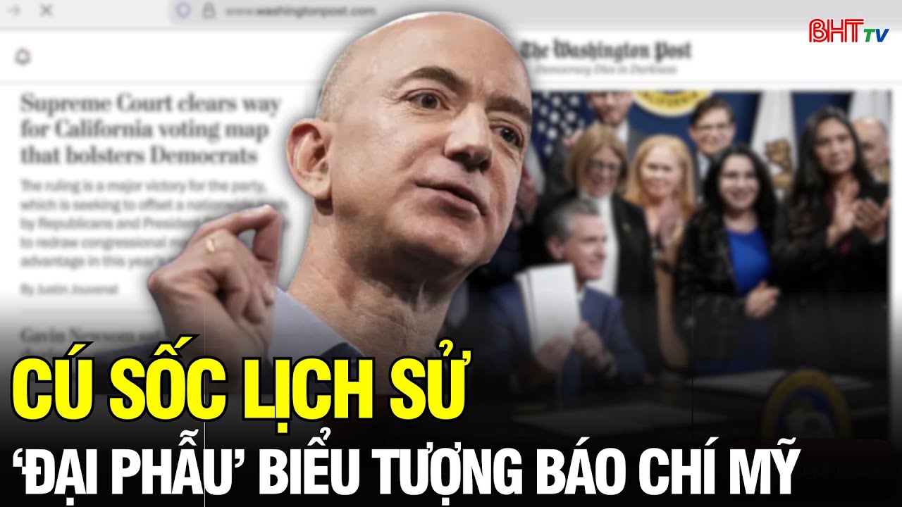 Tin NÓNG: Cú sốc lịch sử tại Washington Post – Biểu tượng báo chí Mỹ buộc phải “phẫu thuật đau đớn”