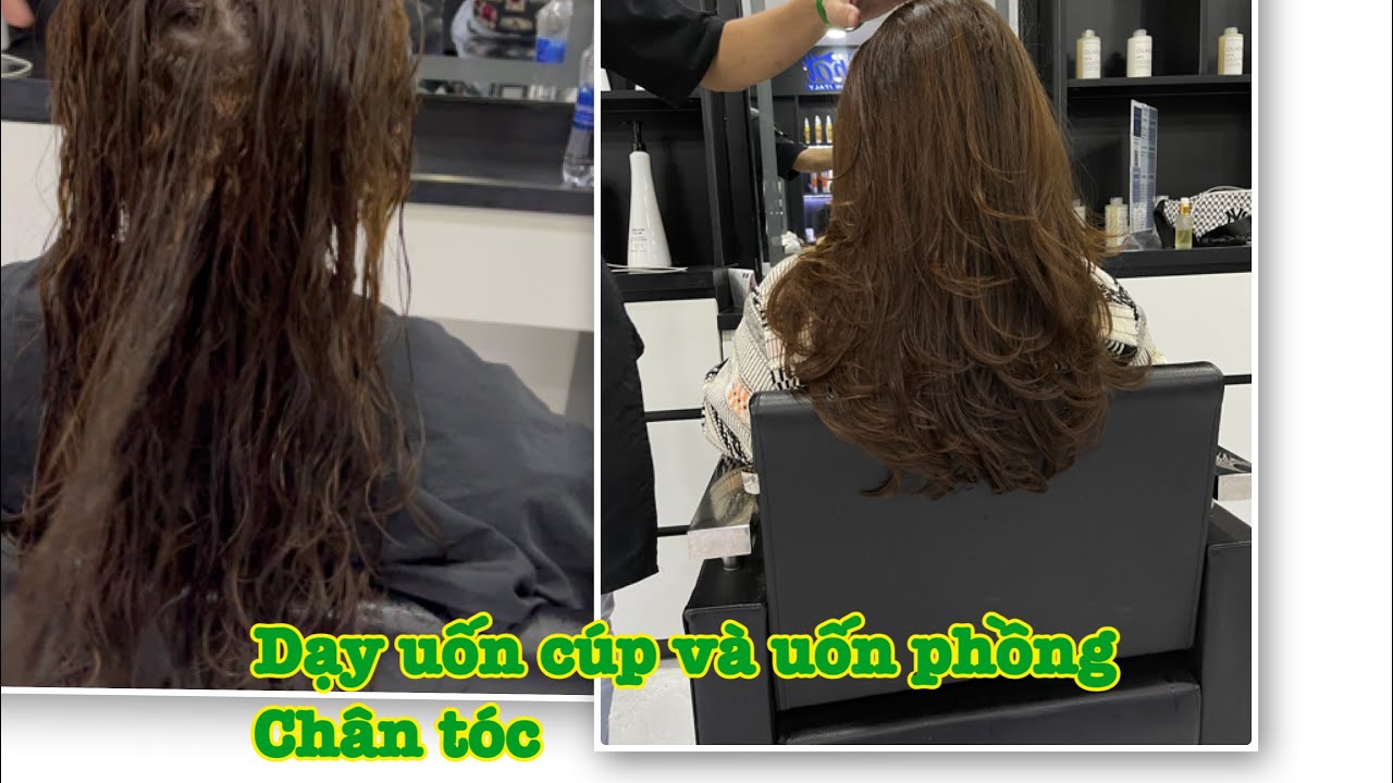 Dạy uốn tóc hiện đại cúp layer và uốn phồng chân tóc cho người mới bắt đầu học tóc bài 7