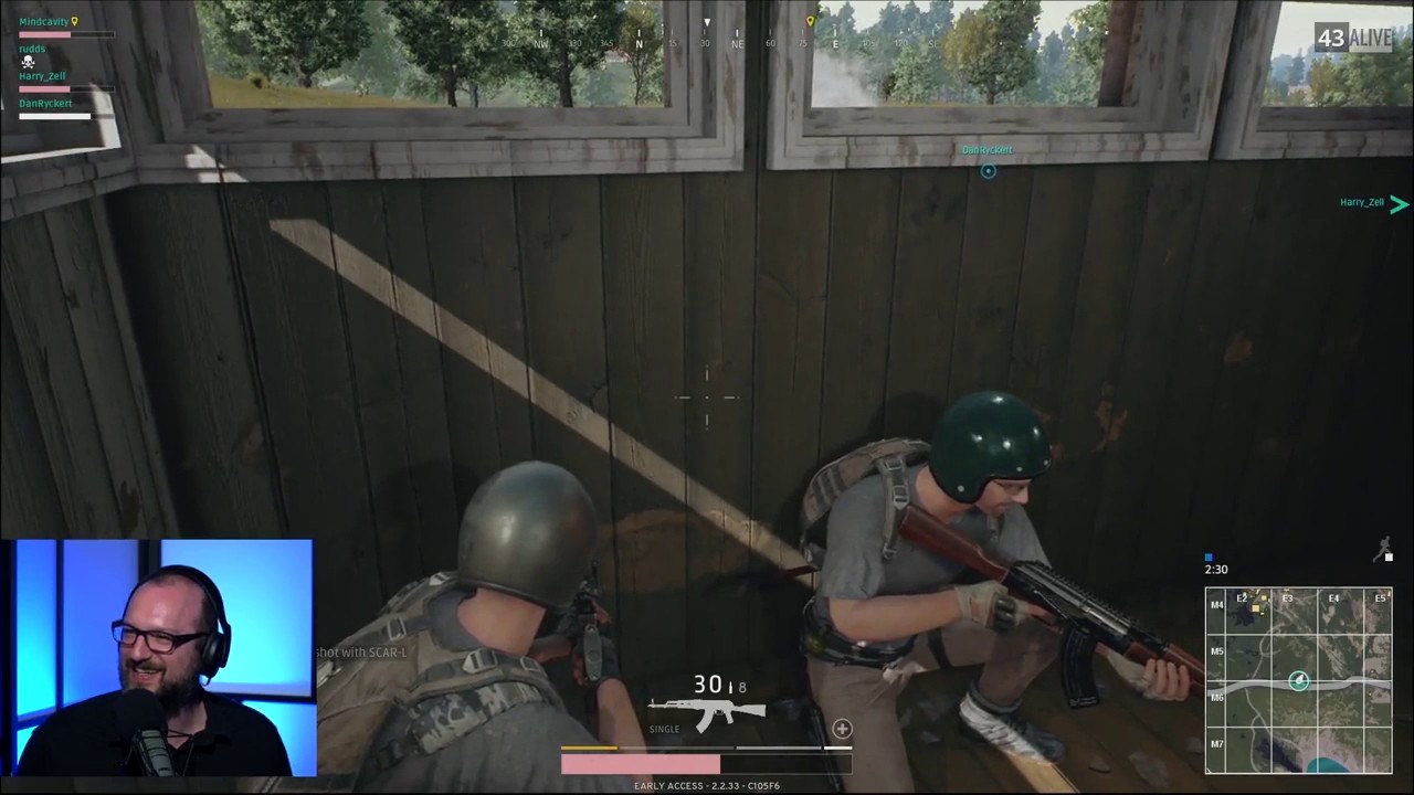 Giant Bomb Murder Island: GBEAST's shack stand in PlayerUnknown's Battleground