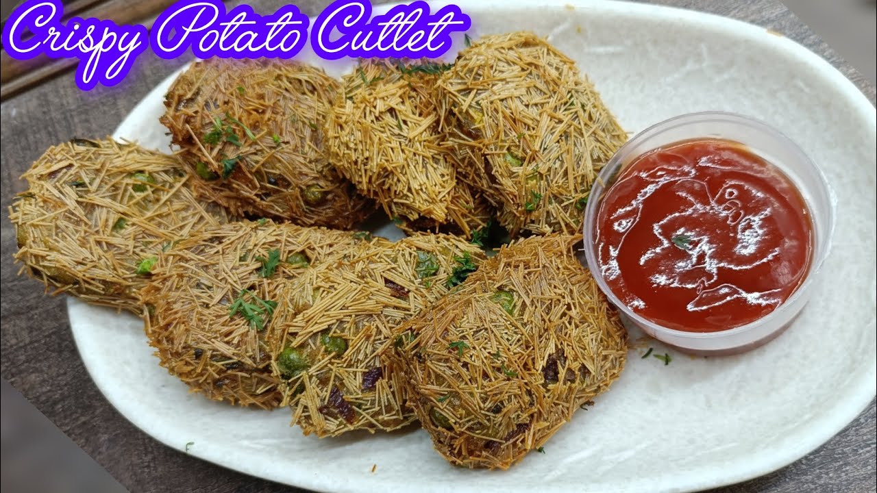 Crispy potato cutlet|veg cutlet|crispy potato snacks|instant snacks recipe|potato snacks recipe