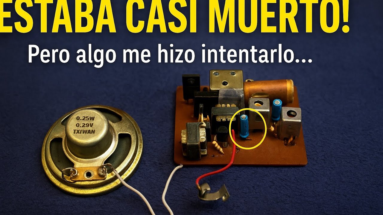 Esta radio parecía inservible!!!!