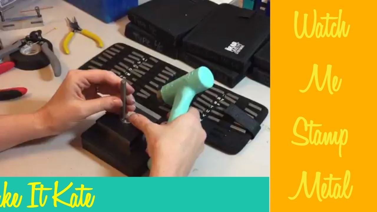 Metal Stamping (Watch Me Work)