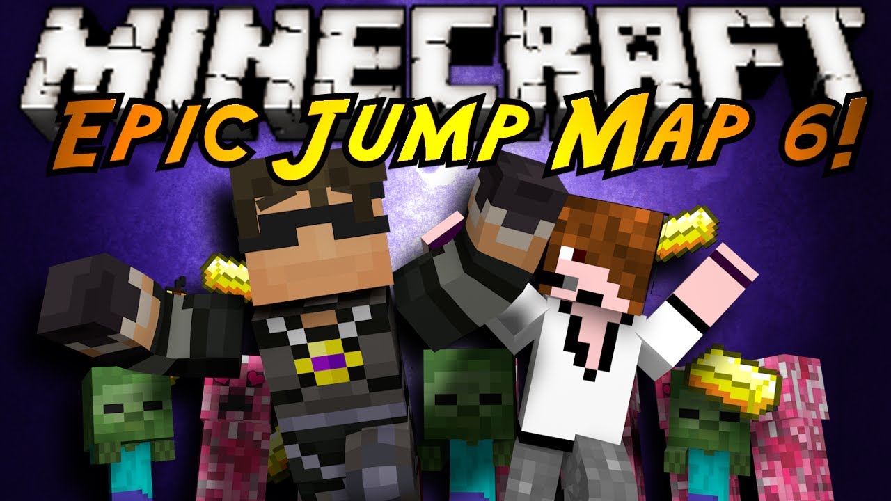 Minecraft: Epic Jump Map Valentines Part 2!