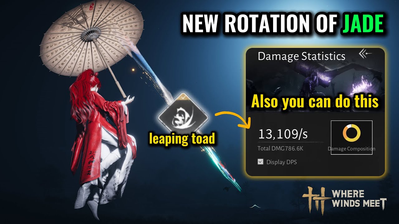 New rotation of silkbind jade! You can also make DPS 13K!
