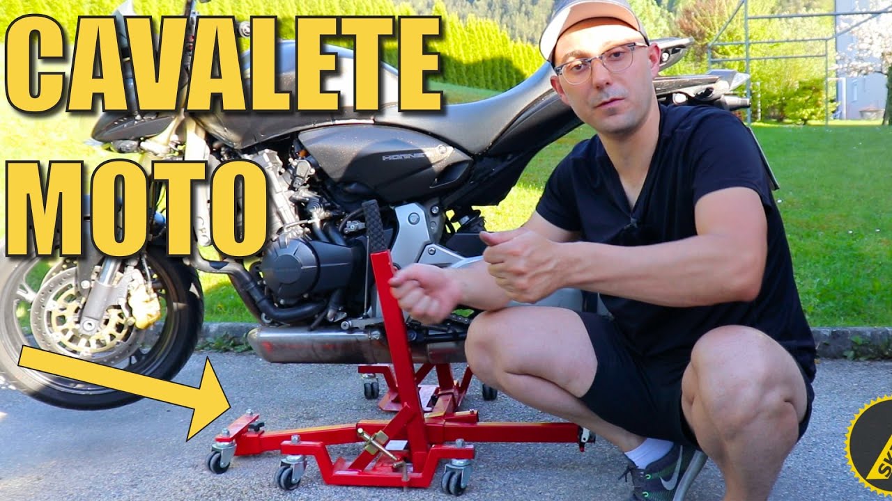 CAVALETE PARA MOTO COM MUITAS FUNCIONALIDADES!