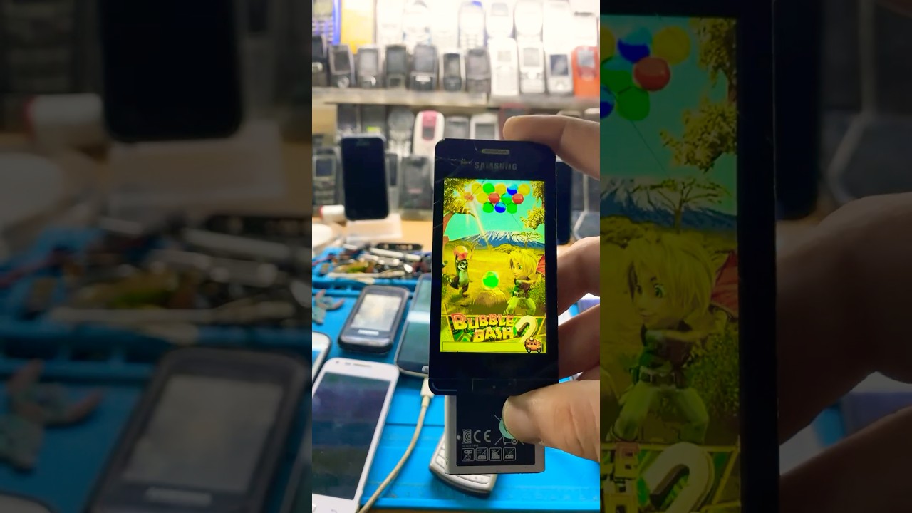 🕹️Game loft  Samsung wave 723 #samsung #mobile #smartphone #nostalgia #retro #tech #reels