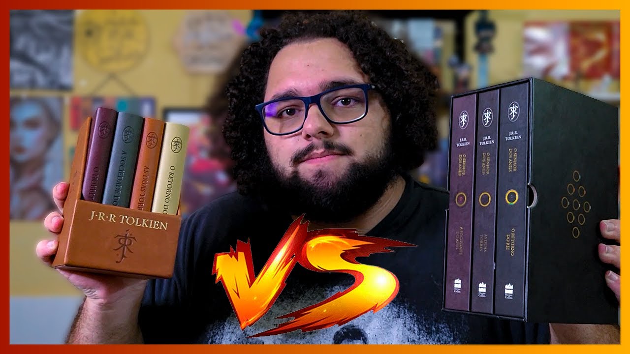Qual é o MELHOR box de livros de SENHOR DOS ANÉIS?
