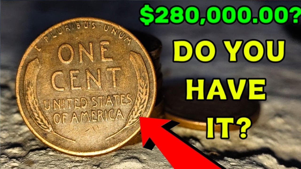 TOP RARE WHEAT PENNIES Worth $280,000+ | Shocking Coin Values You Won’t Believe!