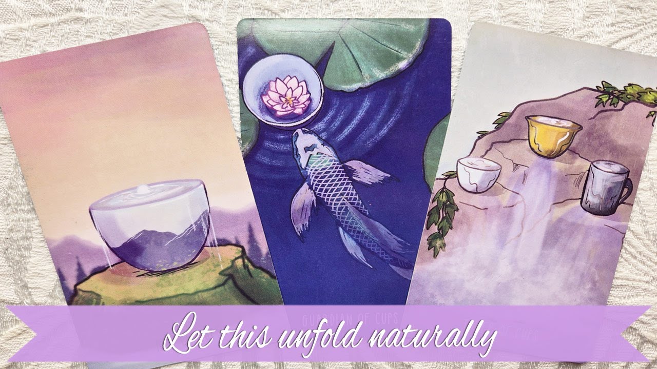 They want to let this unfold naturally and just be with you doing whatever makes you happy.
