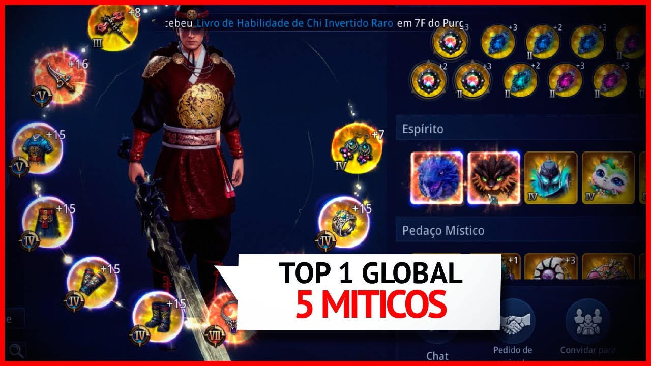 TED COM 2 PETS MITICO, 790K COM ARMA T3, INSANO - MIR4