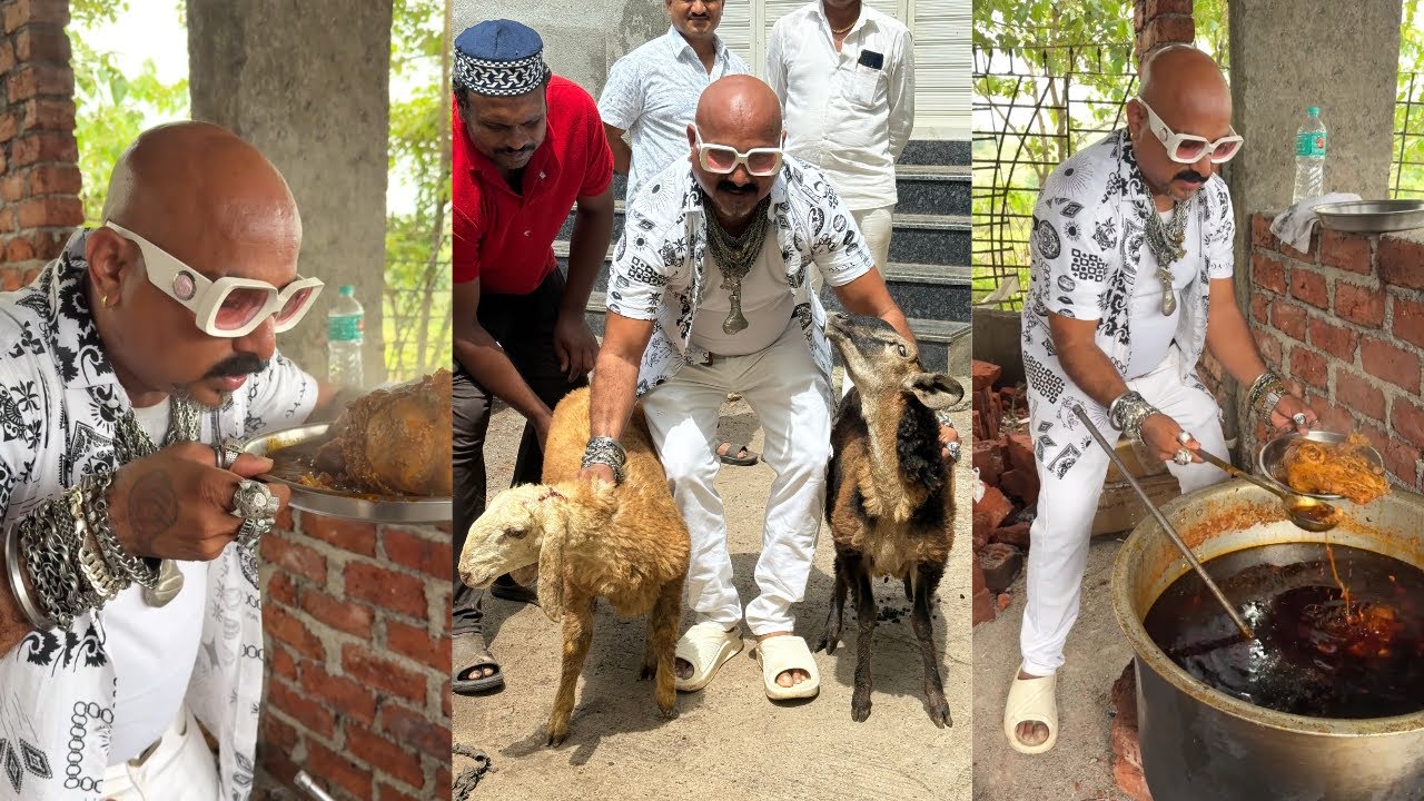 2 Desi Gavraan Goat 🐐 l Ulhas Kamathe l Non-Veg Mania