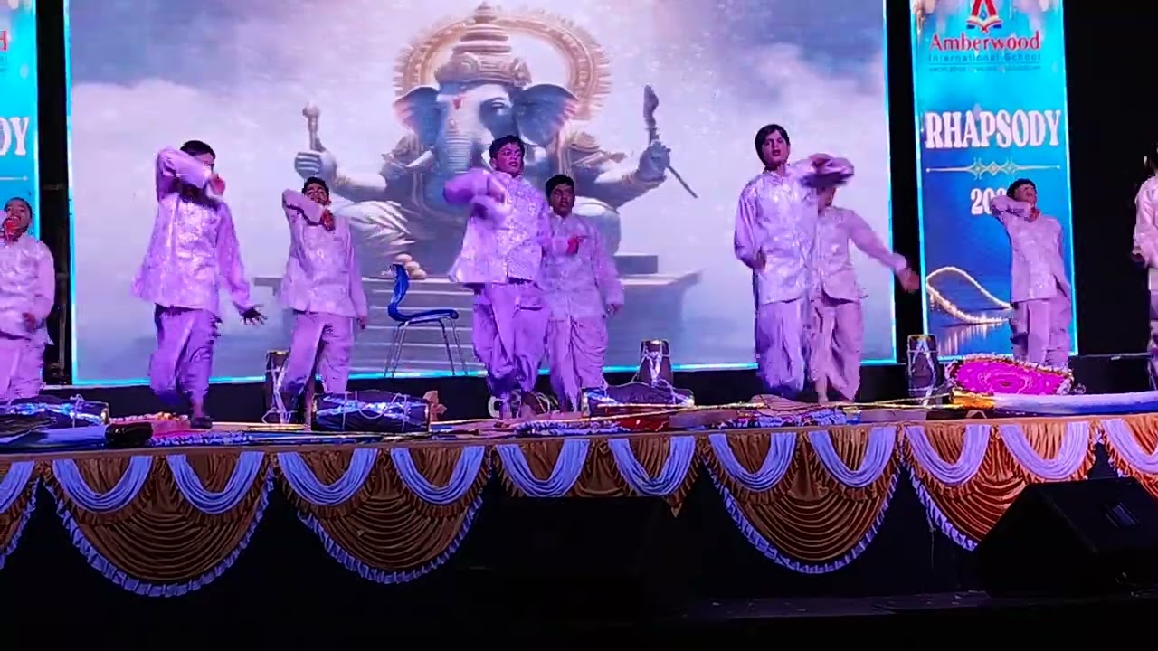 Ganesha dance #Amberwood international school RHAPSODY2026