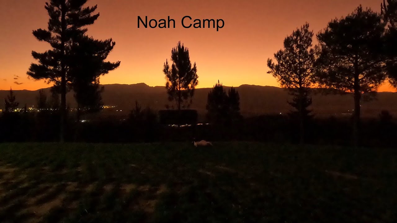 Camping at Noah Camp, Wolseley, Western Cape