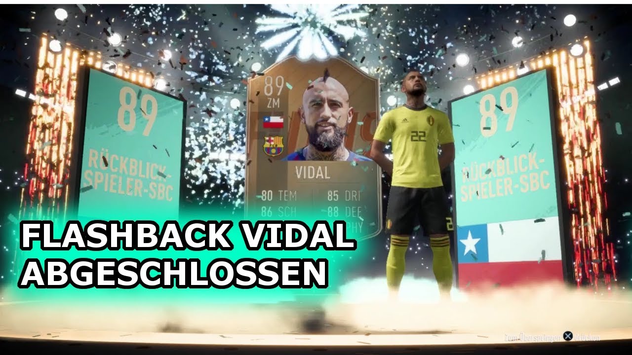 ARTURO VIDAL (89) FLASHBACK SBC ABGESCHLOSSEN !! VIDAL SBC REVIEW | FIFA 19