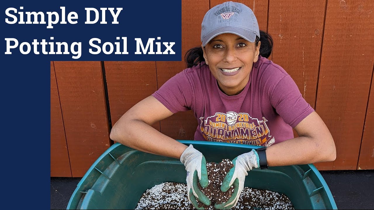 How to Make  SIMPLE Potting Soil Mix | DIY | 🌷Containers & Pots🌼 CHEAP