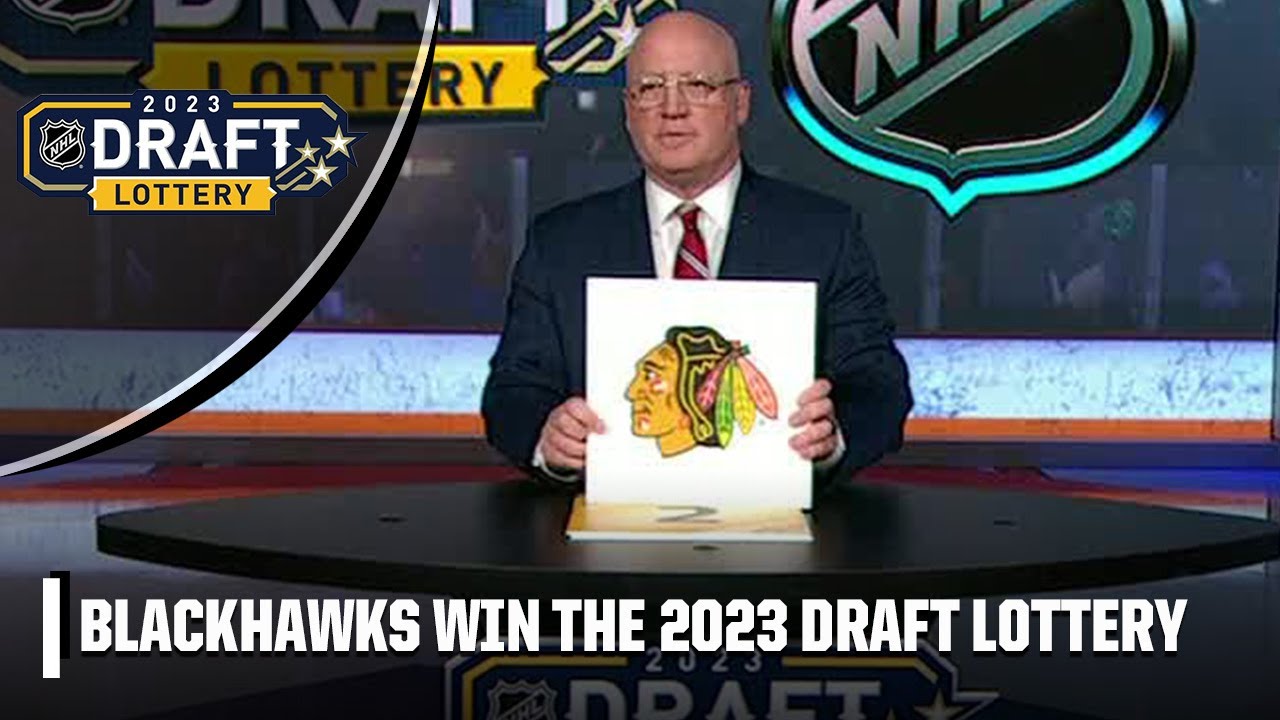 Chicago Blackhawks receive the No. 1 pick in the 2023 NHL Draft  🙌 | 2023 NHL Draft Lottery
