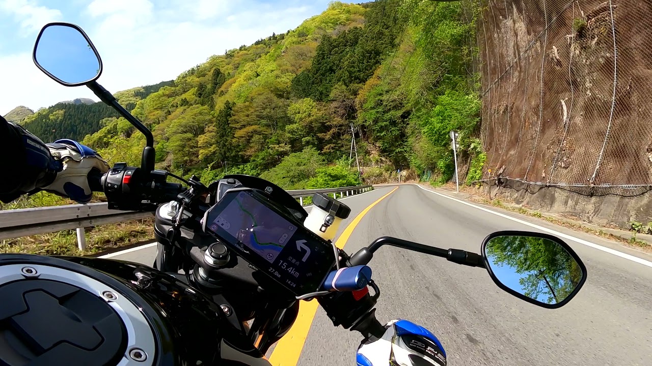 （快走）国道462号~国道299号ツーリング　バイク　【SV650X】