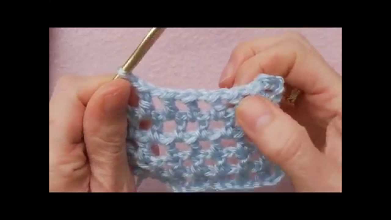 How to Crochet Mesh Stitch