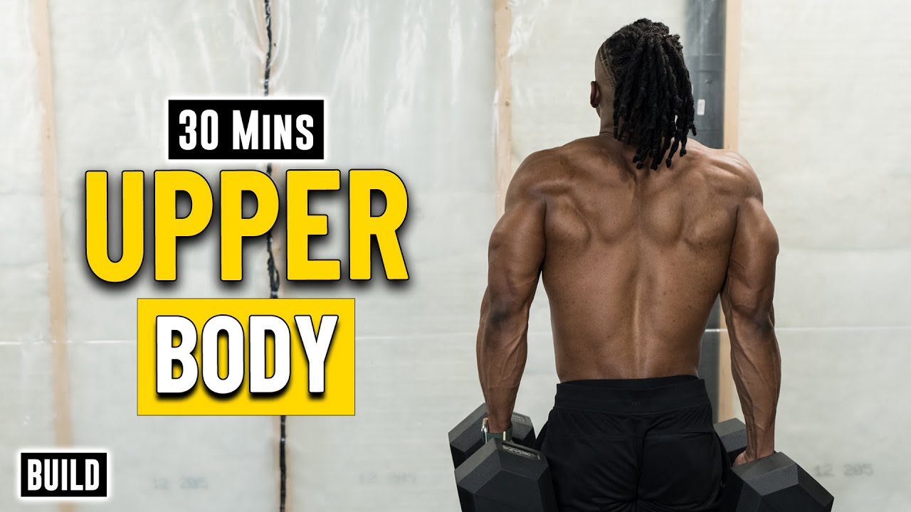 30 Mins Dumbbell Upperbody Workout For Strength & Size | Build Muscle 17