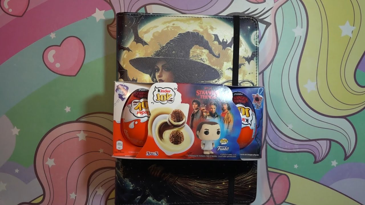 PLAN WITH ME 2026 WEEK 4 DECORAZIONE AGENDA TEMA STRANGER THINGS + APRO KINDER JOY By Nika