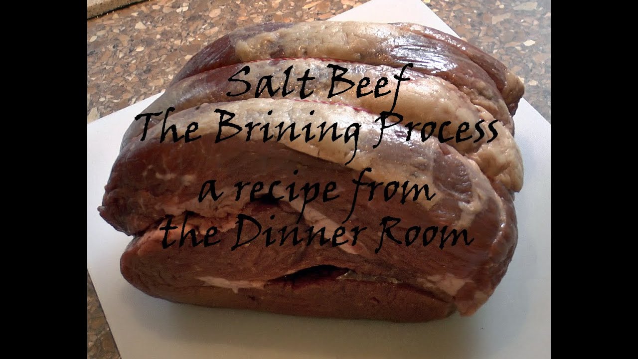 Salt Beef - The Brining Process