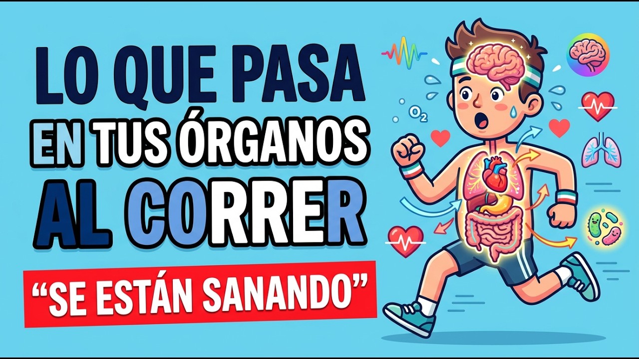 LO QUE PASA EN TUS &Oacute;RGANOS CUANDO SALES A CORRER: Cerebro, Coraz&oacute;n, Pulmones e Intestino San&aacute;ndose