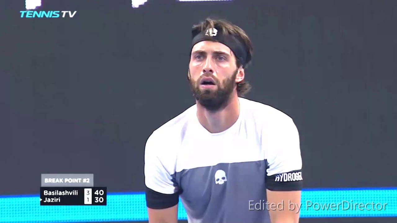 NIKOLOZ BASILASHVILI - THE BEST HITTER ON ATP TOUR l BEST POINTS l FULL HD