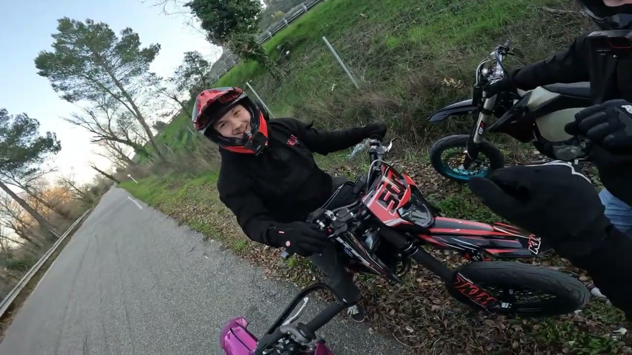 Session spot avec des Allemands en 450 EXCF