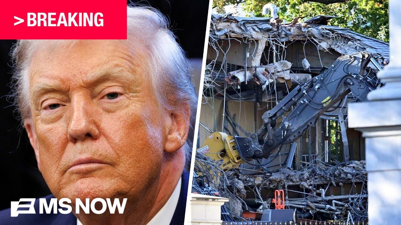 BREAKING: Judge temporarily blocks White House ballroom construction