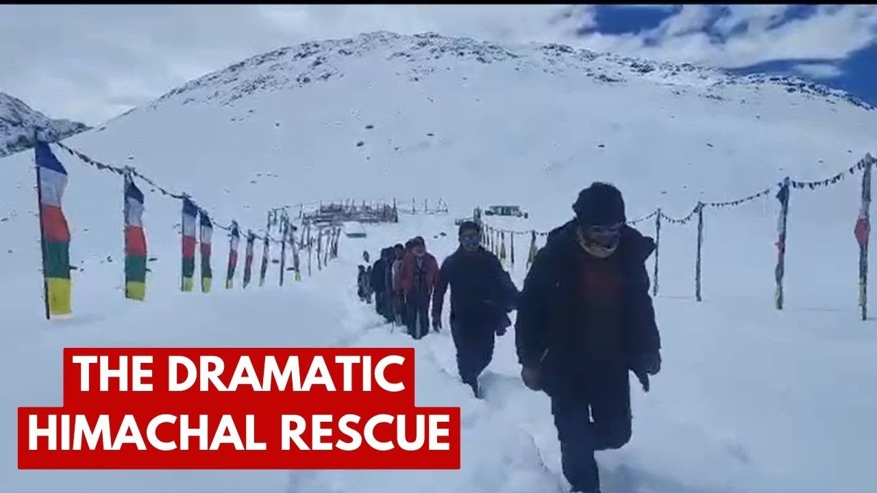Himachal Pradesh Floods I Never before seen pictures of dramatic Rescue operation at 14,000 feet