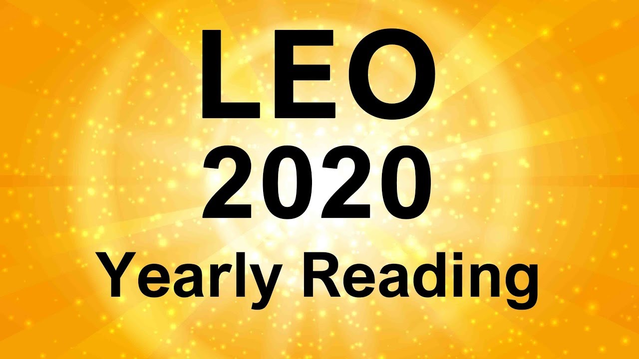 LEO 2020 YEARLY TAROT READING  