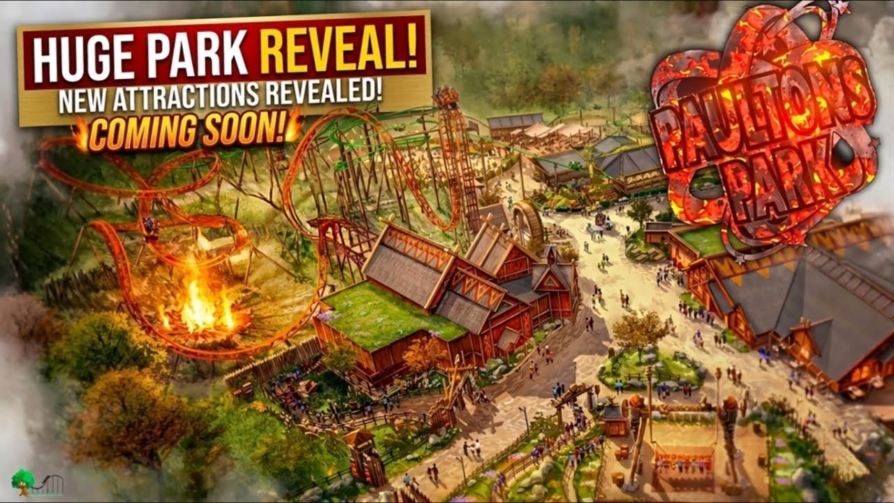 Paultons Park Exciting New Ride Reveal and Behind The Scenes look