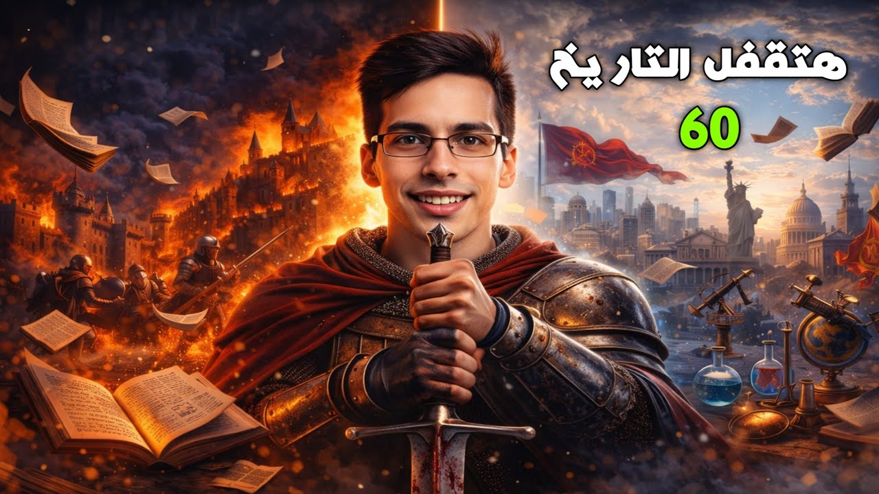 إزاي تقفل التاريخ 60/60 ؟! أصعب مادة في ثانوية عامة | مشاكل الحفظ,الحل,الربط